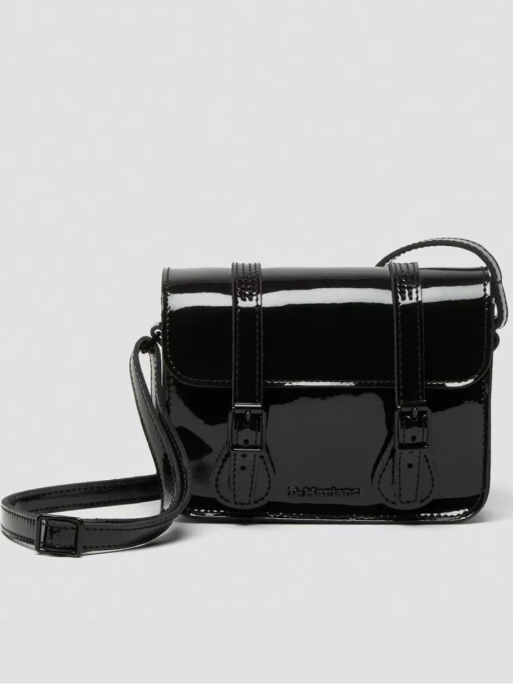 NWT Dr. Martens Black Patent Satchel